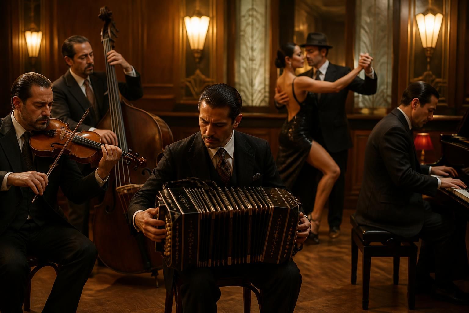 découvrez les orchestres incontournables et les rythmes essentiels de la musique du tango pour une première écoute captivante.