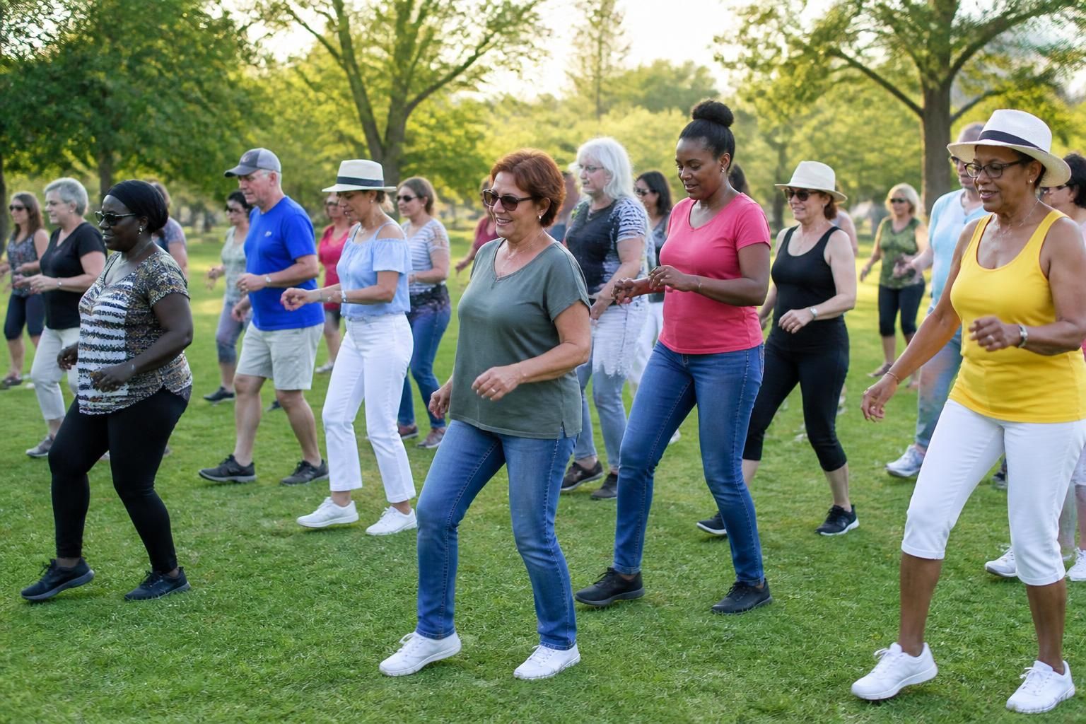 découvrez les danses en ligne faciles à apprendre en groupe et amusez-vous tout en bougeant ensemble. idéal pour débutants et moments conviviaux.